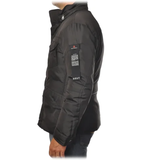 Peuterey Jackets-- Stripes Jacket Field Jacket Model - Black - Jacket - Luxury Exclusive Collection - Avvenice