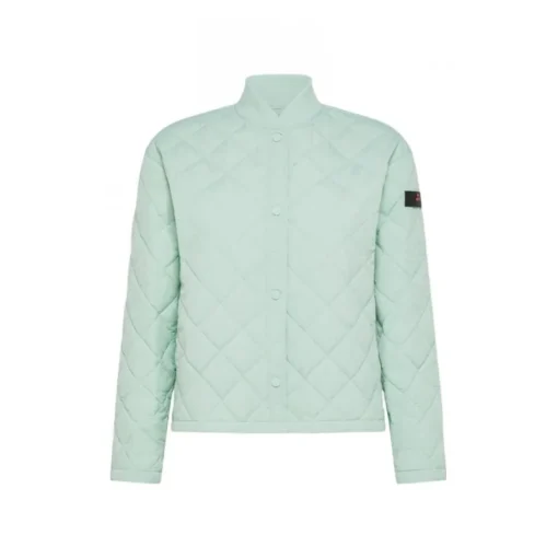 Peuterey Jackets-- Water-Repellent Matt Quilted Jacket - Green - Jacket - Luxury Exclusive Collection - Avvenice
