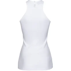 Pinko Tops-- Milleraies Cotton Tank Top with Logo - White - Top - Made in Italy - Luxury Exclusive Collection - Avvenice