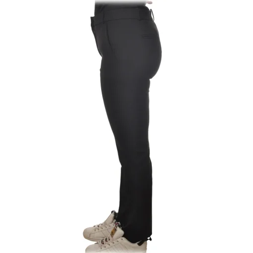 Pinko Trousers-- Trousers Bello100 Tapered Leg - Black - Trousers - Made in Italy - Luxury Exclusive Collection - Avvenice