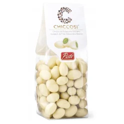 Pist\u00ec Sweets-Pistì - Chiccosi - Pistachio Beans Covered with White Chocolate - Fine Pastry Hand Wrapped - Avvenice