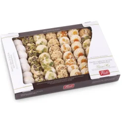 Pist\u00ec Sweets-Pistì - Sicilian Almond Paste Gran Mix - Fine Pastry in Elegance Tray with Window - Avvenice