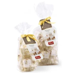 Pist\u00ec Sweets-Pistì - Soft Nougat Chunks with Sicilian Hazelnuts - Fine Pastry in Envelope with Bow - 100 g - Avvenice