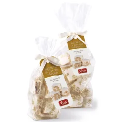 Pist\u00ec Sweets-Pistì - Soft Nougat Chunks with Sicilian Almond - Fine Pastry in Envelope with Bow - 200 g - Avvenice