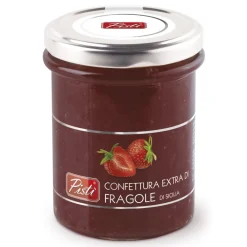 Pist\u00ec Sweets-Pistì - Strawberries Extra Jam - Sicilian Jams and Marmelades - In Premium Glass Jar - Avvenice