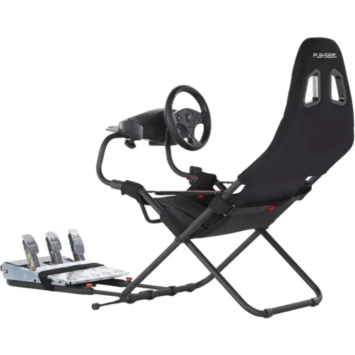 Playseat Gaming-- ® Challenge Black Alcantara - Pro Racing Seat - PC PS - XBOX - Real Simulation - Gaming - Play Station - PS5 - Avvenice