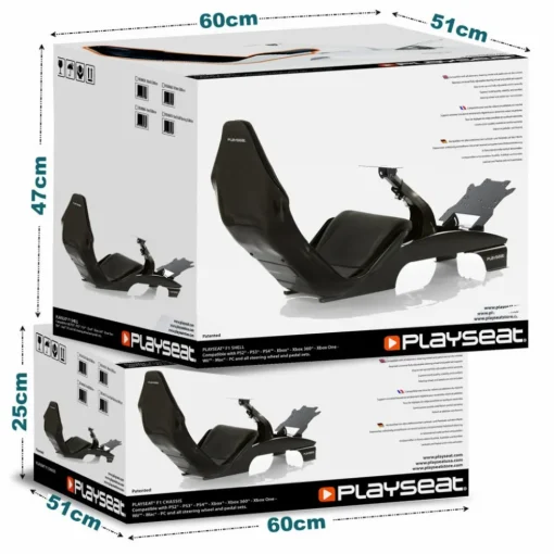 Playseat Gaming-® Formula Black - Pro Racing Seat - PC - PS - XBOX - Real Simulation - Gaming - Play Station - PS5 - Avvenice