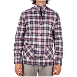 Poggianti 1958 Shirts-Poggianti 1985 - Checked Shirt - Handmade in Italy - New Luxury Exclusive Collection - Avvenice