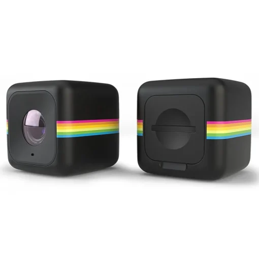 Polaroid Photo & Video-- Cube Lifestyle Action Camera - Full HD 1080p - Action Sports Cameras - Black - Avvenice