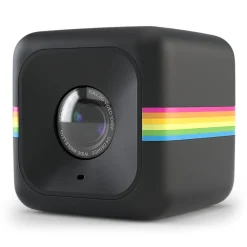 Polaroid Photo & Video-- Cube+ Live Streaming Wi-Fi Mini Lifestyle Action Camera - Full HD 1440p - Action Sports Cameras - Black - Avvenice