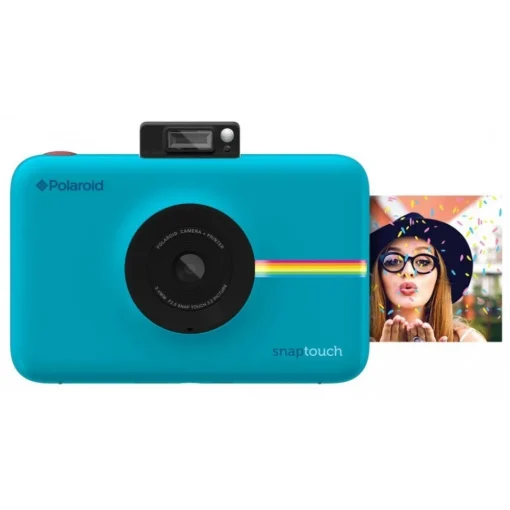 Polaroid Photo & Video-- Snap Touch Instant Print Digital Camera With LCD Display (Blue) with Zink Zero Ink Printing Technology - Avvenice