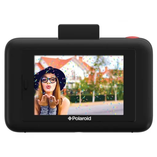 Polaroid Photo & Video-- Snap Touch Instant Print Digital Camera With LCD Display (Black) with Zink Zero Ink Printing Technology - Avvenice