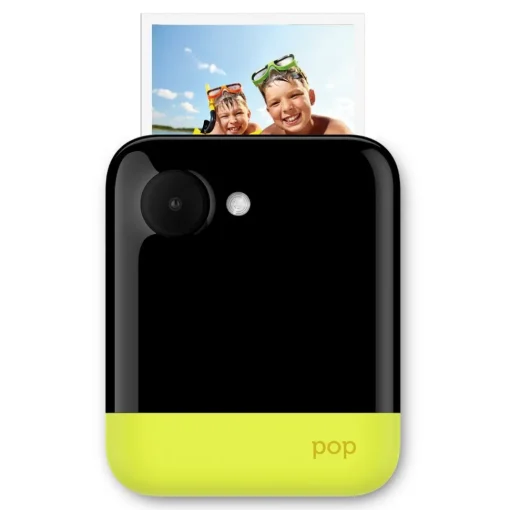 Polaroid Photo & Video-- POP Camera 3x4" - Instant Print with ZINK Zero Ink Printing Technology - Yellow - Avvenice