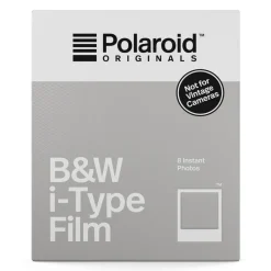 Polaroid Originals Photo & Video-- B&W Film for i-Type - Classic White Frame - Film for i-Type Cameras - OneStep 2 - Avvenice