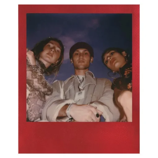 Polaroid Originals Photo & Video-- Color Film for 600 - Metallic Red Frame - Film for 600 Cameras - OneStep 2 - Avvenice