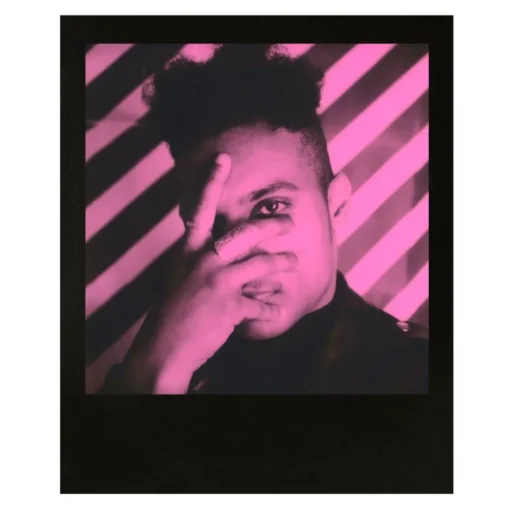 Polaroid Originals Photo & Video-- Rose Film for 600 Duochrome - Black Frame - Film for 600 Cameras - OneStep 2 - Avvenice