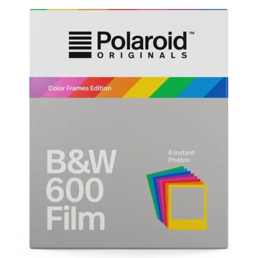 Polaroid Originals Photo & Video-- Tripe Pack Film for 600 Rainbow - Color Frame - Film for 600 Cameras - OneStep 2 - Avvenice