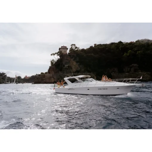 Portofino Cesare Charter Boats-- Sins III - Riviera 400 Offshore - 10 Pax - Private Exclusive Luxury Yacht - Portofino Italy - Avvenice