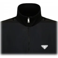 Prada Jackets-- Black Blouson Jacket - Exclusive Luxury Collection - Avvenice