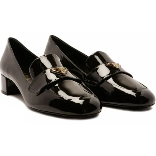 Prada Shoes-- Black Calfskin Pumps - Exclusive Luxury Collection - Avvenice