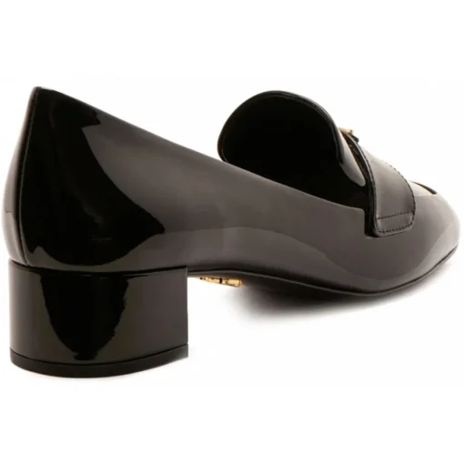 Prada Shoes-- Black Calfskin Pumps - Exclusive Luxury Collection - Avvenice