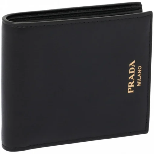 Prada Wallets-- Black Leather Wallet - Exclusive Luxury Collection - Avvenice
