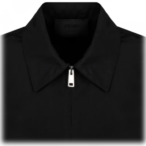 Prada Jackets-- Black Shirt Jacket - Exclusive Luxury Collection - Avvenice