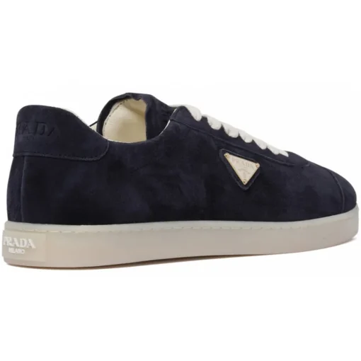 Prada Shoes-- Midnight Blue Lane Sneakers - Exclusive Luxury Collection - Avvenice