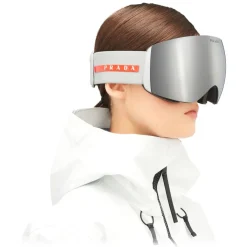 Prada Eyewear Sunglasses & Eyewear|Ski Googles-Prada - Oakley Snow Goggle - Grey Mirror - Prada Collection - Sunglasses - - Avvenice
