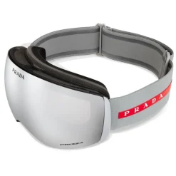 Prada Eyewear Sunglasses & Eyewear|Ski Googles-Prada - Oakley Snow Goggle - Grey Mirror - Prada Collection - Sunglasses - - Avvenice