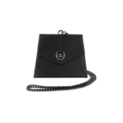 Priscilla Dinamo Bags-- Carte Blanche - Black - Bag - Made in Italy - Luxury Exclusive Collection - Avvenice