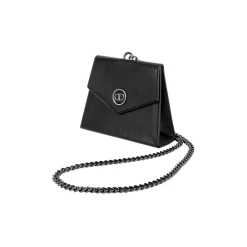 Priscilla Dinamo Bags-- Carte Blanche - Black - Bag - Made in Italy - Luxury Exclusive Collection - Avvenice