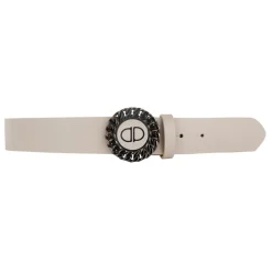 Priscilla Dinamo Belts-- Great Hug - Ivory - Belt - Made in Italy - Luxury Exclusive Collection - Avvenice