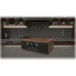 Pure Audio-- Classic C-D6 - Coffee Black Walnut - CD-Player DAB+ Radio with Bluetooth - High Quality Digital Radio - Avvenice