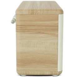 Pure Audio-- Classic H4 - Cotton White Oak - Digital Kitchen Radio with Bluetooth - High Quality Digital Radio - Avvenice