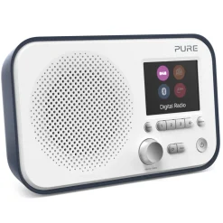 Pure Audio-- Elan BT3 - Blue Ardesia - Portable DAB/DAB+ and FM Radio with Bluetooth Connectivity - High Quality Digital Radio - Avvenice