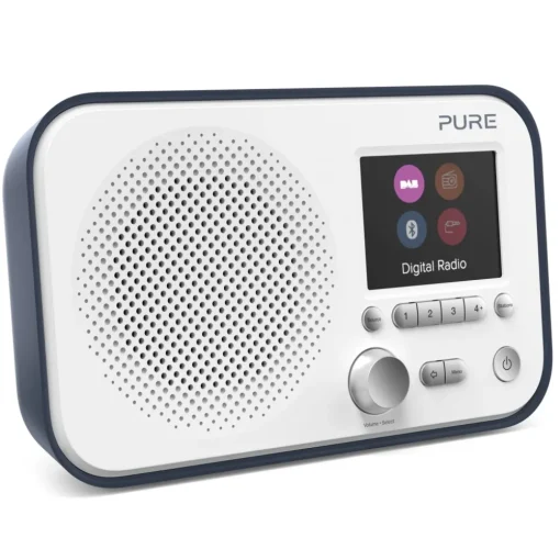 Pure Audio-- Elan BT3 - Blue Ardesia - Portable DAB/DAB+ and FM Radio with Bluetooth Connectivity - High Quality Digital Radio - Avvenice