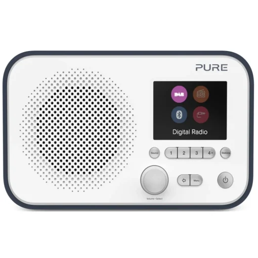 Pure Audio-- Elan BT3 - Blue Ardesia - Portable DAB/DAB+ and FM Radio with Bluetooth Connectivity - High Quality Digital Radio - Avvenice
