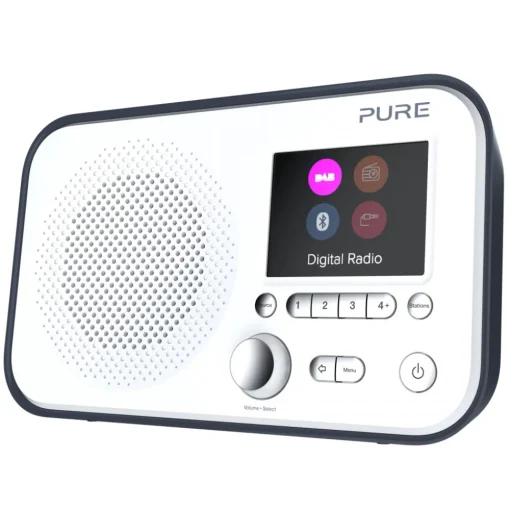 Pure Audio-- Elan BT3 - Blue Ardesia - Portable DAB/DAB+ and FM Radio with Bluetooth Connectivity - High Quality Digital Radio - Avvenice