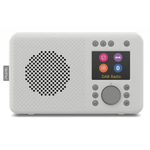 Pure Audio-- Elan Connect - Stone Grey - Internet Radio with DAB+ and Bluetooth - High Quality Digital Radio - Avvenice