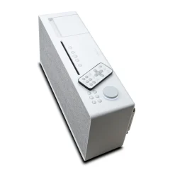Pure Audio-- Evoke Home - Cotton White - All-in-One Music System - High Quality Digital Radio - Avvenice