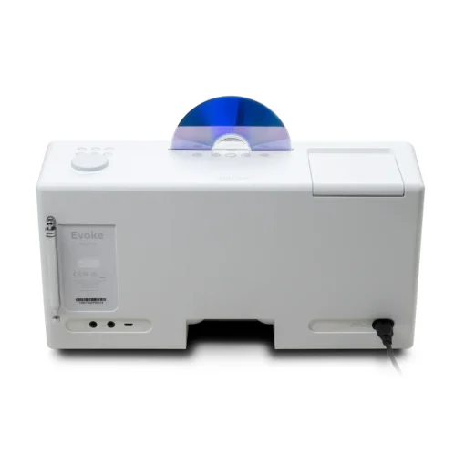 Pure Audio-- Evoke Home - Cotton White - All-in-One Music System - High Quality Digital Radio - Avvenice