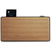 Pure Audio-- Evoke Home - Wood Edition - Coffee Black with Cherry Wood Grill - All-in-One Music System - High Quality Digital Radio - Avvenice