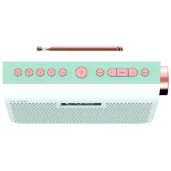Pure Audio-- One Midi Series 3s - Jade White - Portable DAB/DAB+ and FM Radio with a Modern Style - High Quality Digital Radio - Avvenice