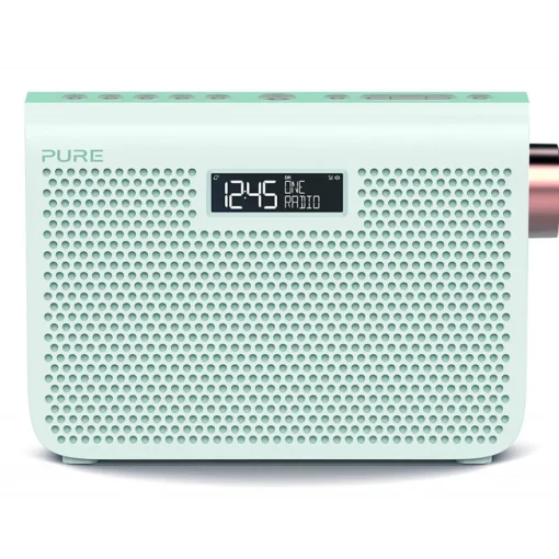 Pure Audio-- One Midi Series 3s - Jade White - Portable DAB/DAB+ and FM Radio with a Modern Style - High Quality Digital Radio - Avvenice