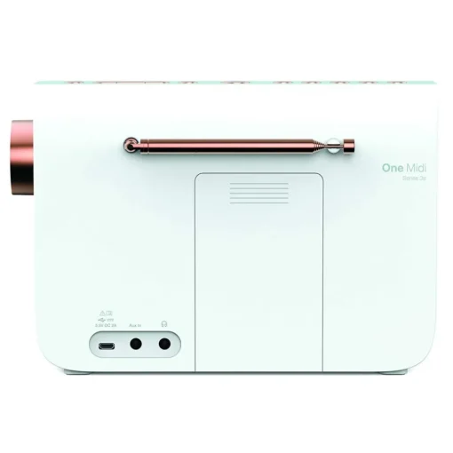 Pure Audio-- One Midi Series 3s - Jade White - Portable DAB/DAB+ and FM Radio with a Modern Style - High Quality Digital Radio - Avvenice