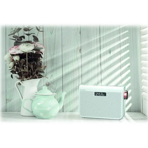 Pure Audio-- One Midi Series 3s - Jade White - Portable DAB/DAB+ and FM Radio with a Modern Style - High Quality Digital Radio - Avvenice
