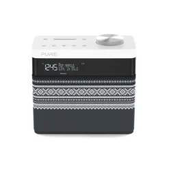 Pure Audio-- Pop Maxi Marius - Grey - Portable Stereo DAB/DAB+/FM Radio with Bluetooth - High Quality Digital Radio - Avvenice