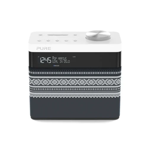 Pure Audio-- Pop Maxi Marius - Grey - Portable Stereo DAB/DAB+/FM Radio with Bluetooth - High Quality Digital Radio - Avvenice