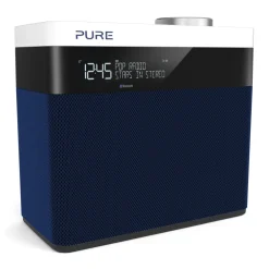 Pure Audio-- Pop Maxi S - Navy - Stereo DAB Digital and FM Radio with Bluetooth - High Quality Digital Radio - Avvenice